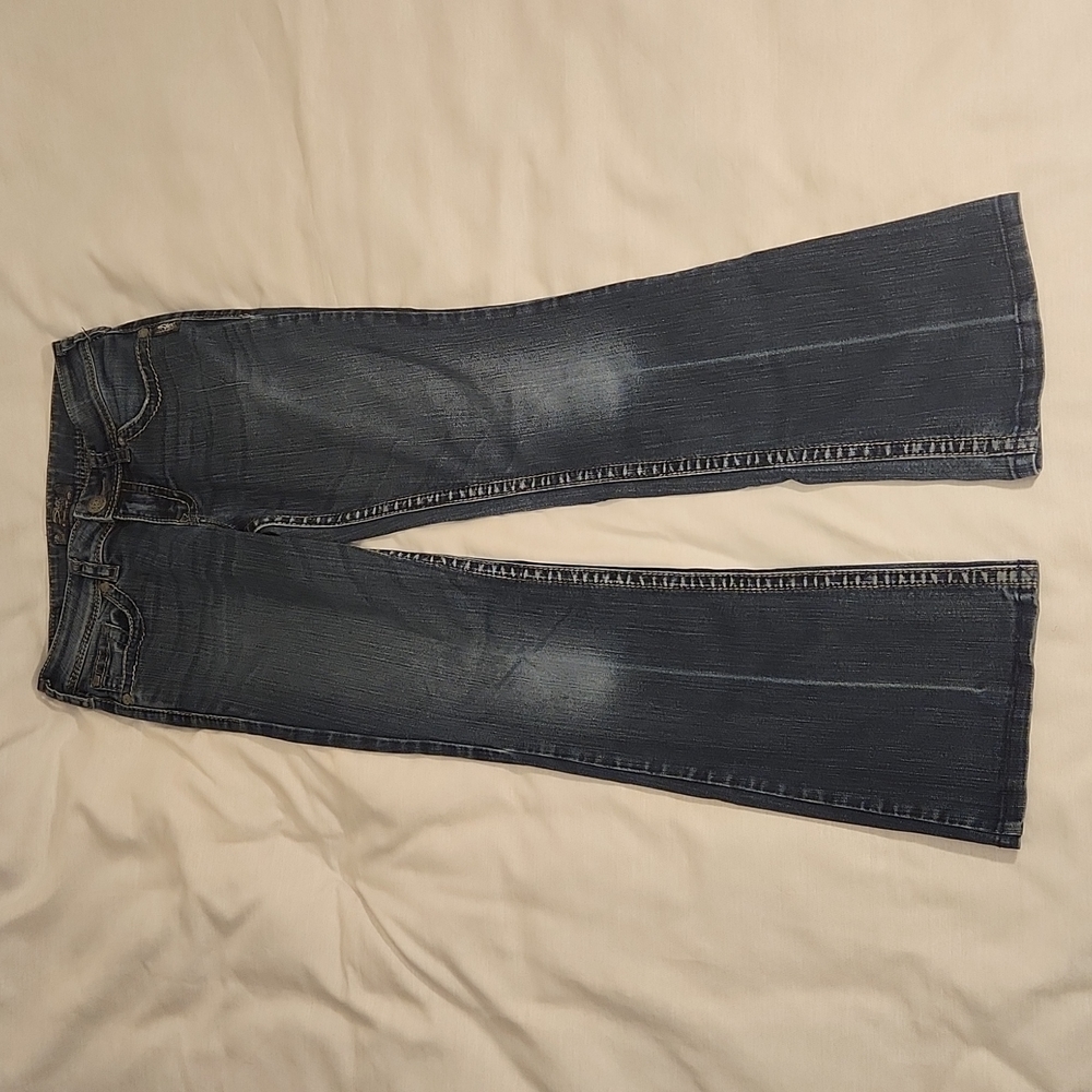 Silver Jeans Suki Surplus Bootcut Womens W28L32 Blue Denim